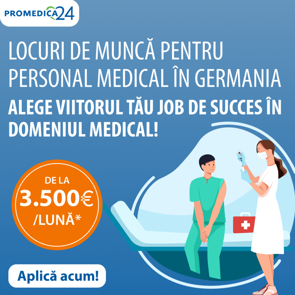 Locuri de munca pentru personal medical în Germania